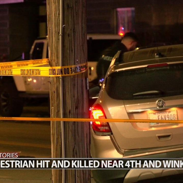 Pedestrian hit and killed near 4th and Winkler